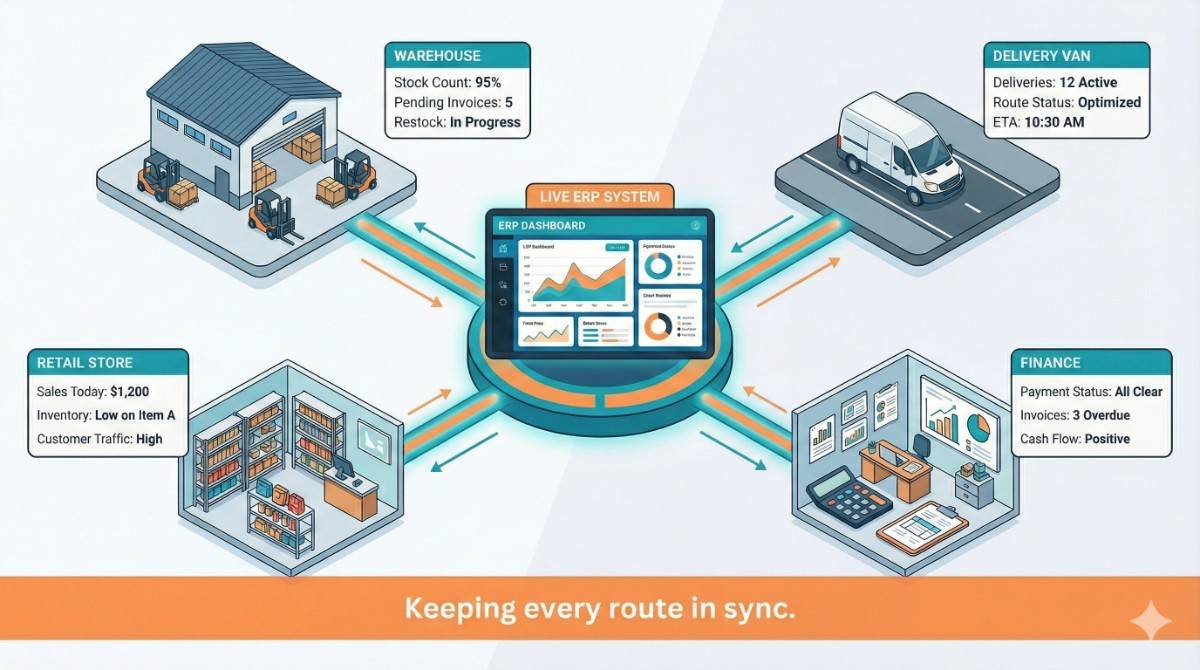 Disconnected Sales and Stock? Here’s How Hornet’s Trading ERP Keeps Every Route in Sync