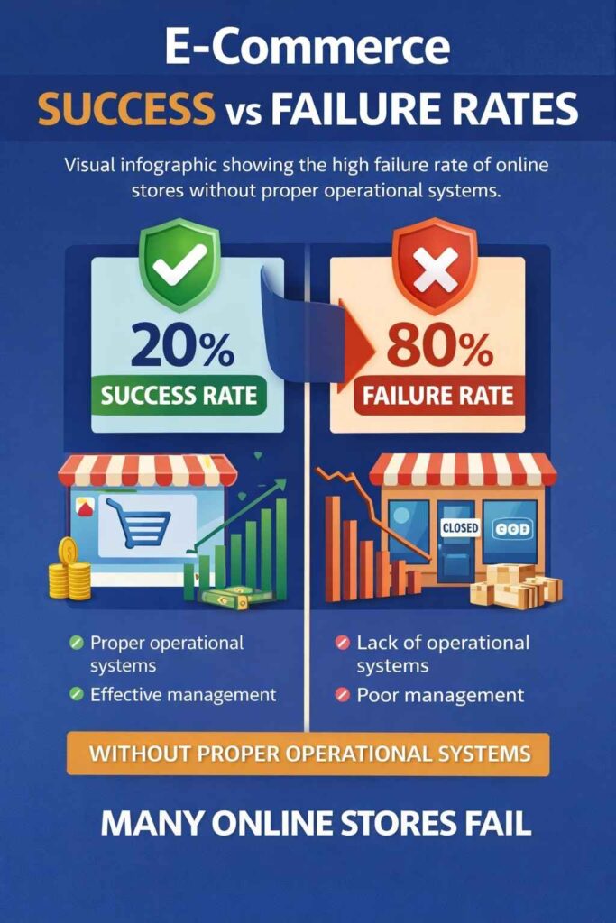 E commerce success vs failure