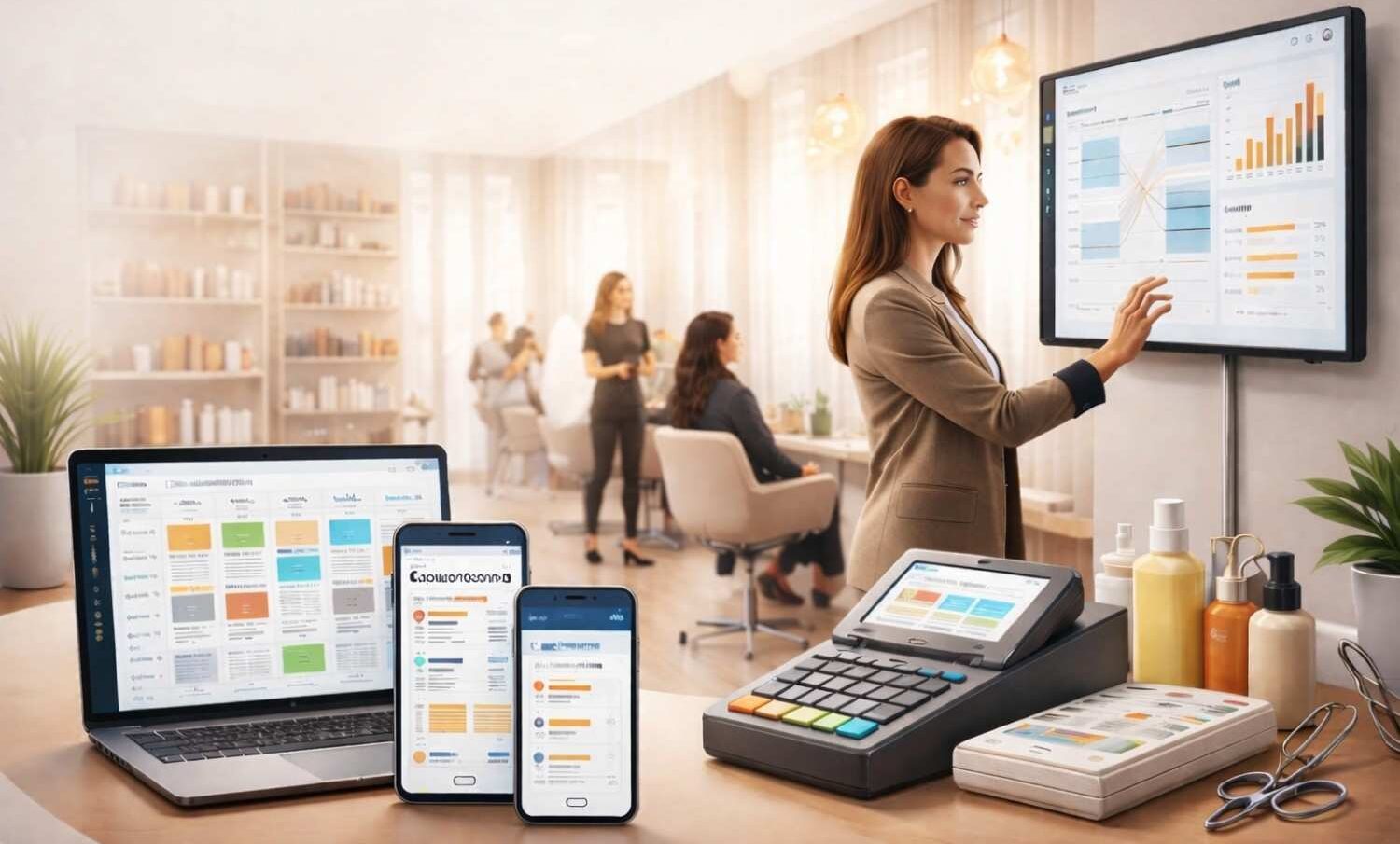 Managing Appointments, Staff & Sales. How ERP Transforms Salons into Smart Businesses