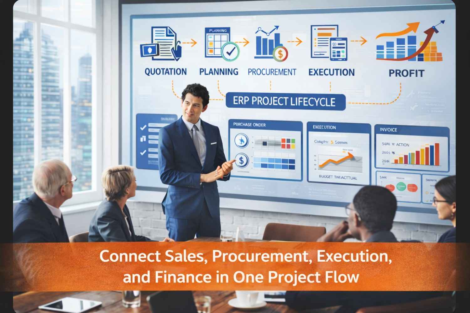 From Quotation to Completion: Managing the Full Project Lifecycle With ERP